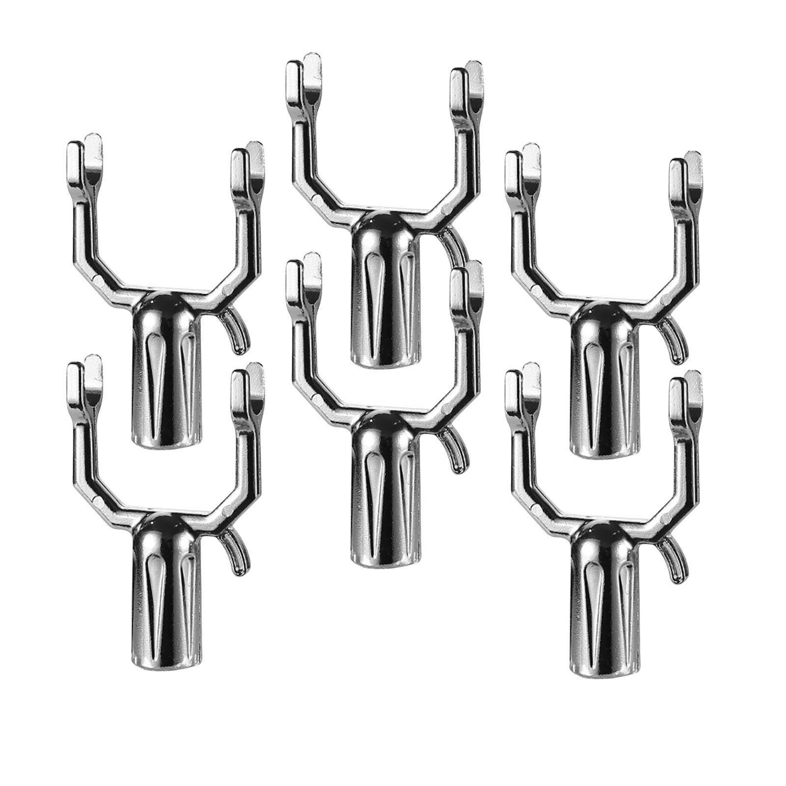 6x Portable Laundry Hanging Fork Balcony Fork Clothes Airing Fork