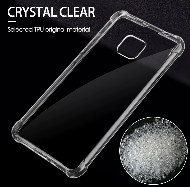 Ốp lưng dẻo trong chống sốc dành cho Huawei Mate 20 Pro - Hàng nhập khẩu