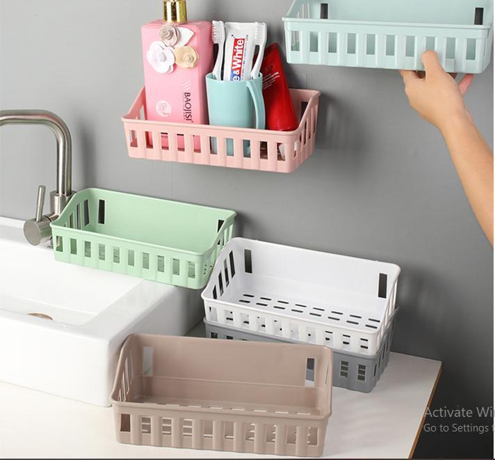 Kệ để đồ hút chân không phòng tắm, nhà bếp HT148 - Giao Ngẫu Nhiên