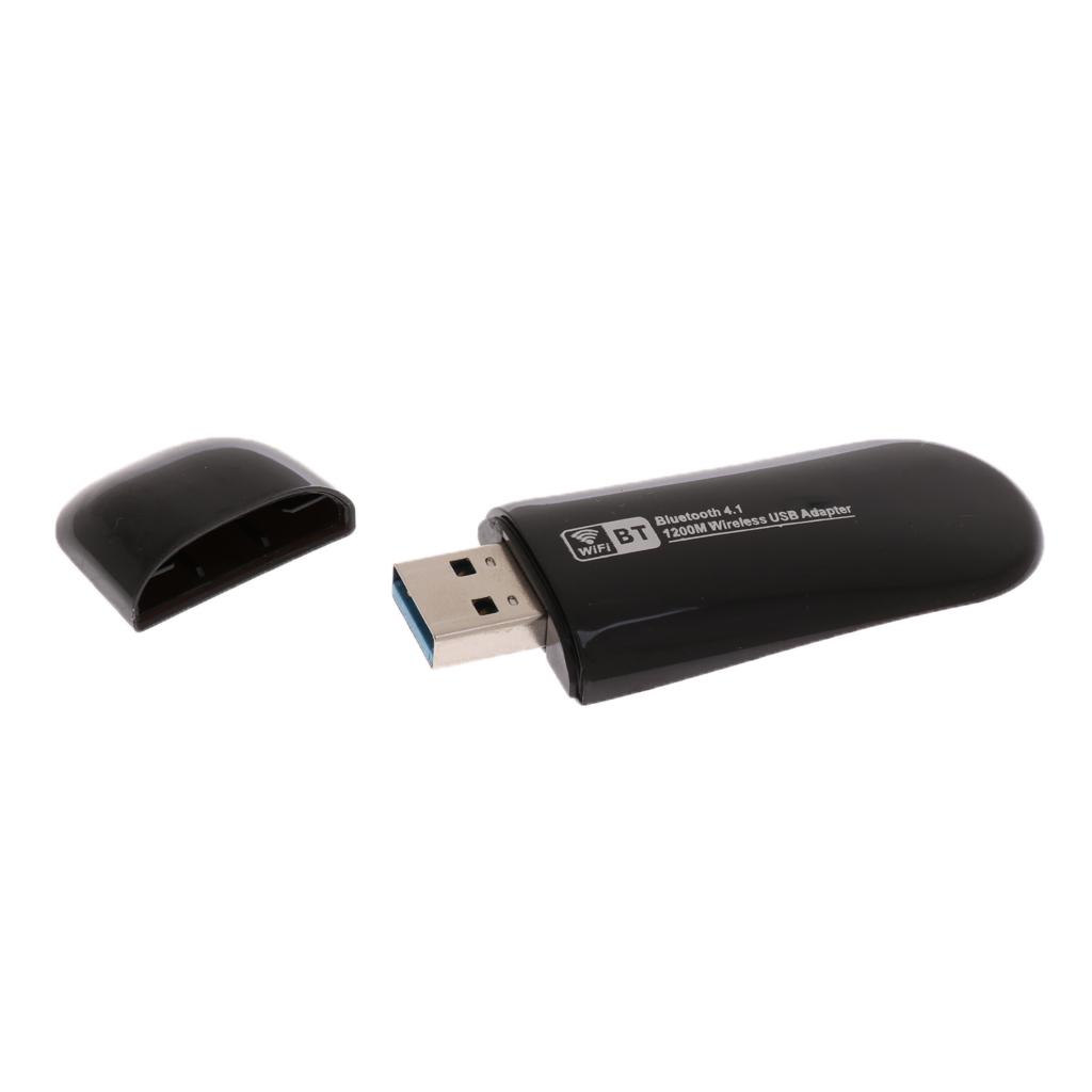 USB 3.0 WIFI Adapter 1200Mbps 2.4G/5.8G Wireless Mini AP Bluetooth Adapter