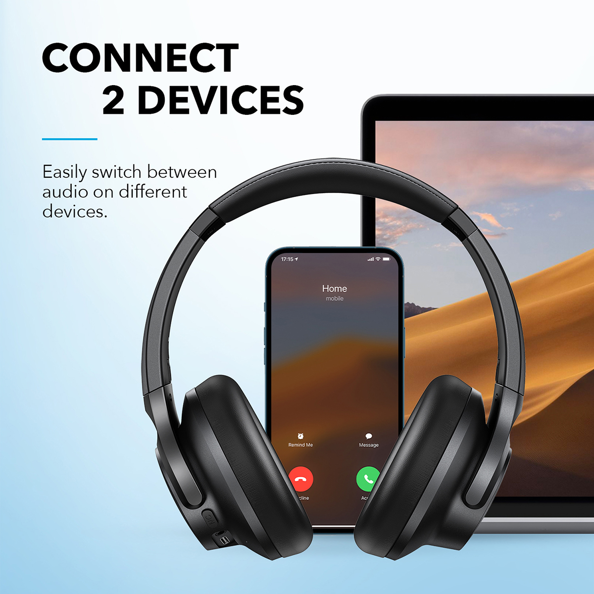 Tai Nghe Bluetooth Anker Soundcore Q20i A3004 - Hàng Chính Hãng