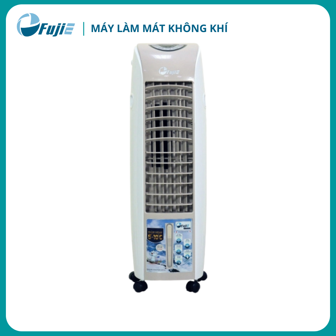 Máy làm mát không khí không phun sương FujiE AC-18B cho phòng 6-10m2, bình chứa 6,5 lít kèm điều khiển từ xa - Hàng chính hãng