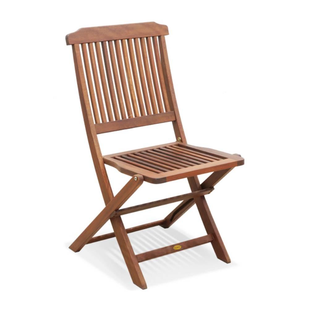 Bộ Bàn Punai 4 Ghế Xếp Paradiso IBIE NS4002A - Nâu