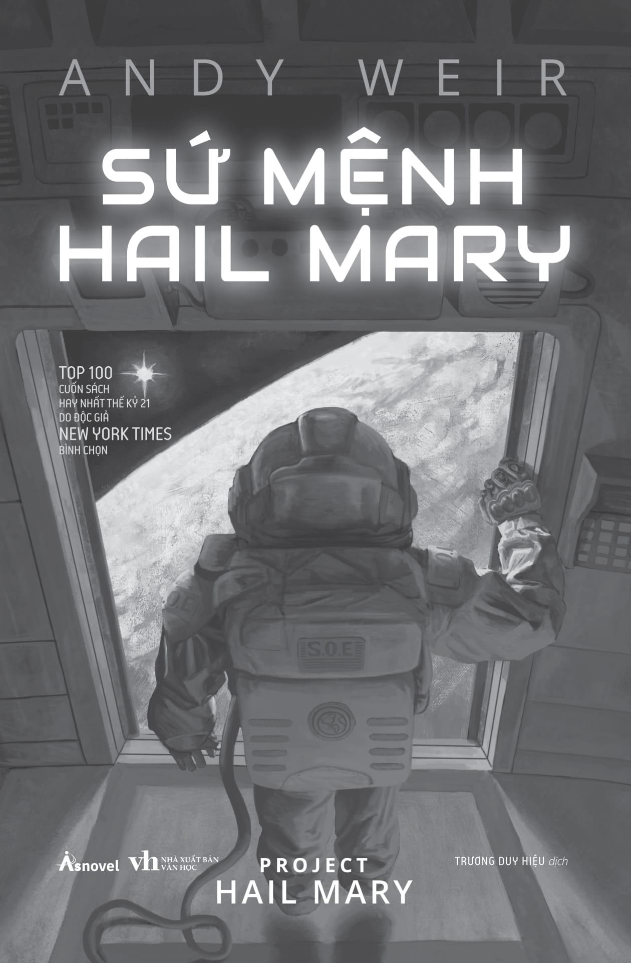 Sách - Sứ Mệnh Hail Mary - Project Hail Mary