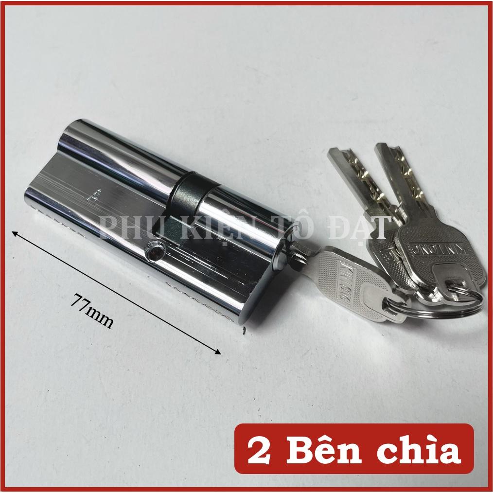 Khoá tay gạt đơn điểm KinLong dùng cho cửa nhôm XINGFA (Đen/Trắng)
