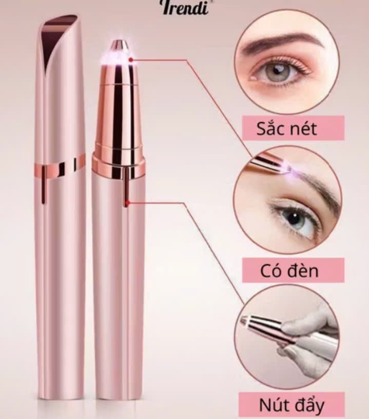 Bút tỉa lông mày lông mũi mẫu mã đẹp sang trọng nhỏ gọn