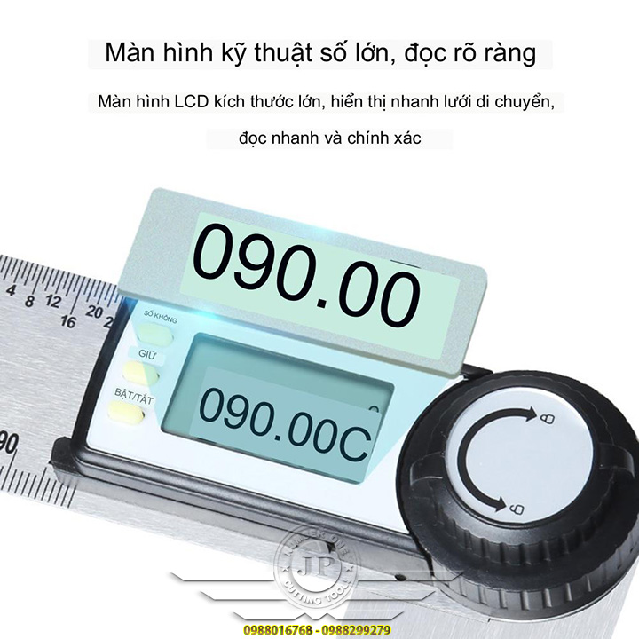 Thước Đo Góc Điện Tử 200mm