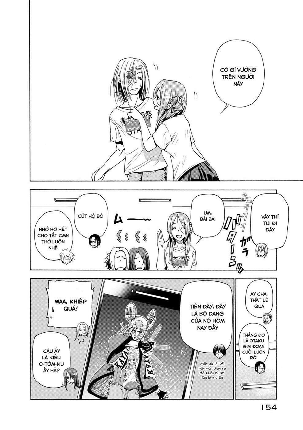 cô gái thích lặn - grand blue chapter 25 29