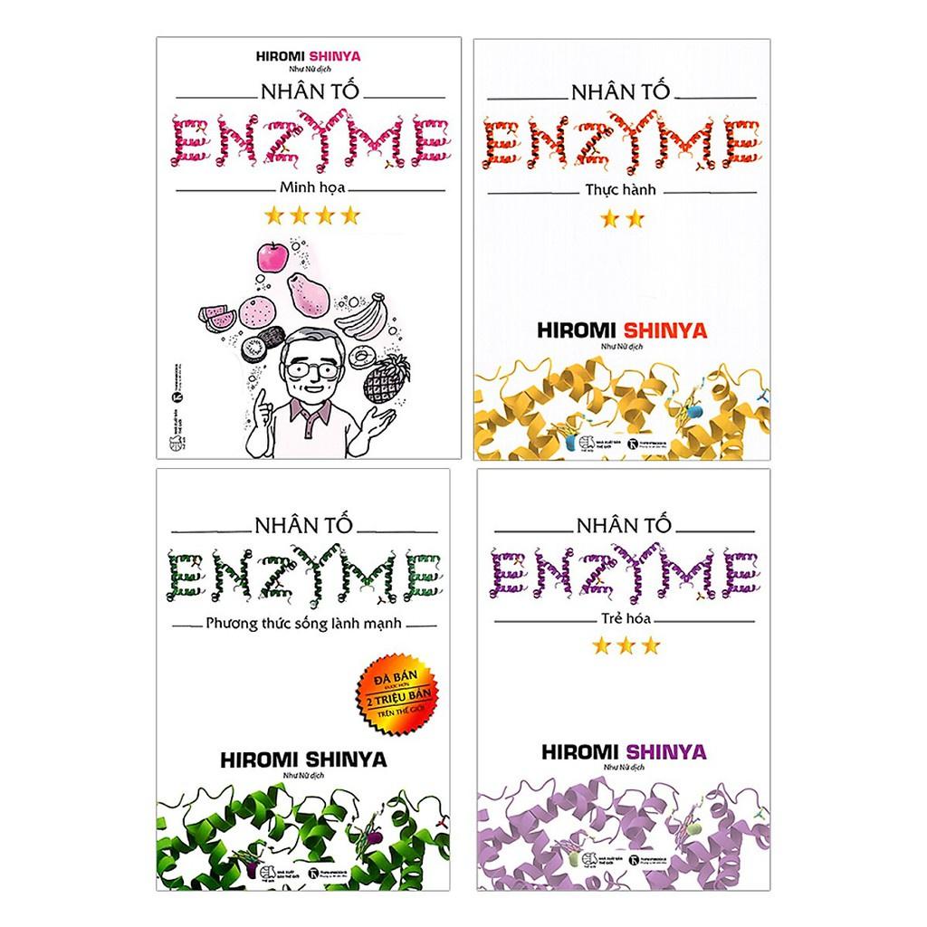 Sách - Trọn Bộ Nhân Tố Enzyme 4 cuốn