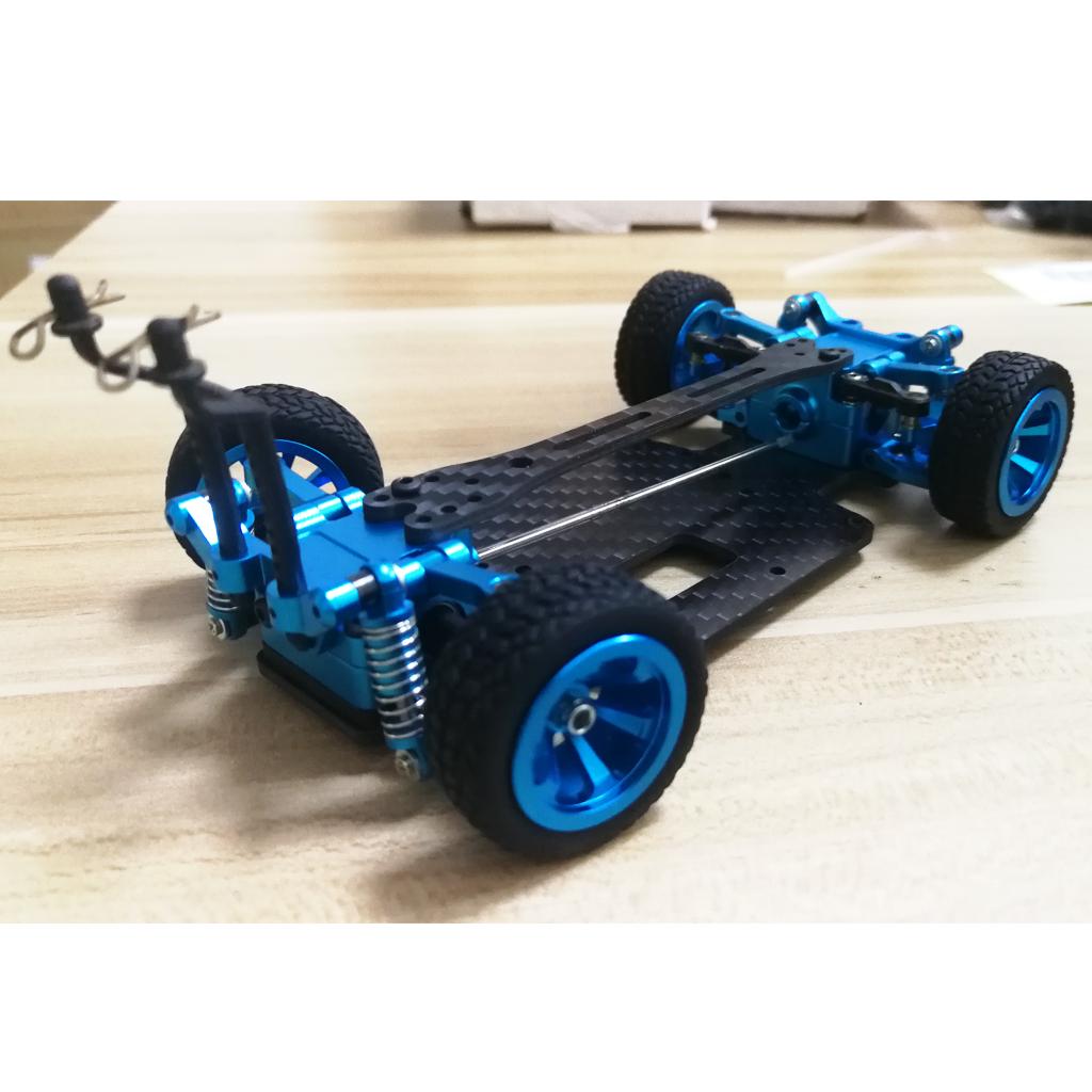 4 Bánh Xe Kim Loại Có Lốp Cho 1:28 Xe Hơi RC RC K969 K989 P929