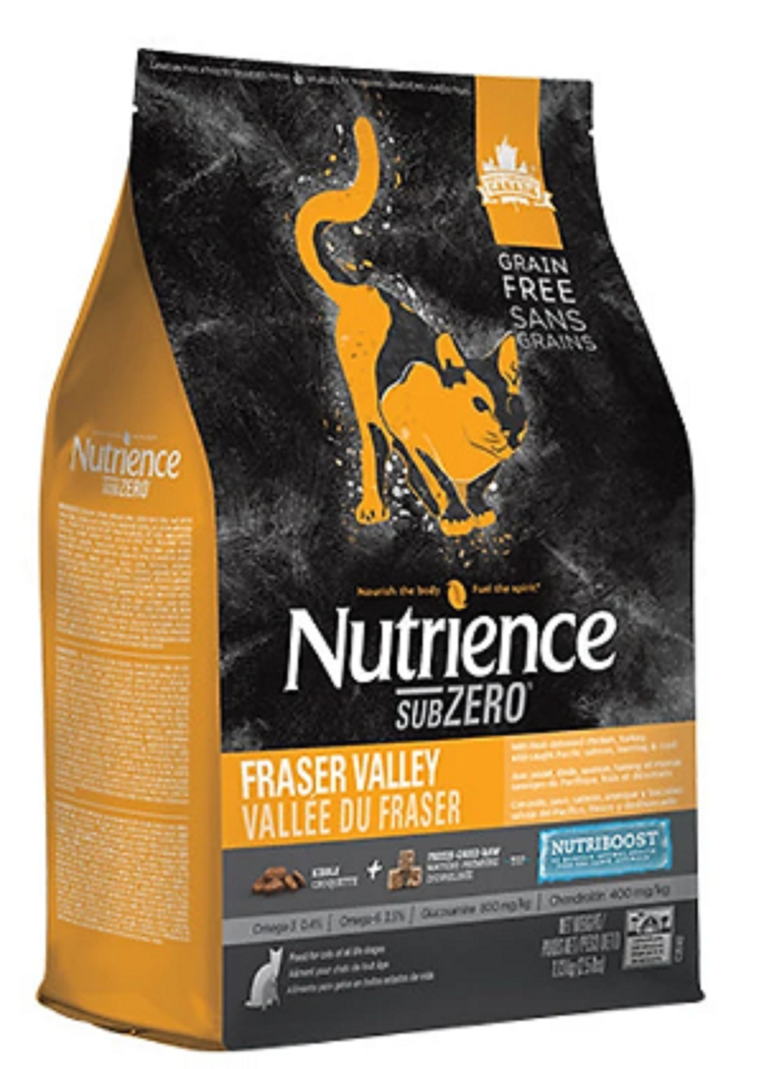 Hạt cho Mèo Nutrience Suzero - Gà Tây, Cá Hồi, Cá Trích, Cá Tuyết & Rau Củ Quả Tự Nhiên - 0.5kg