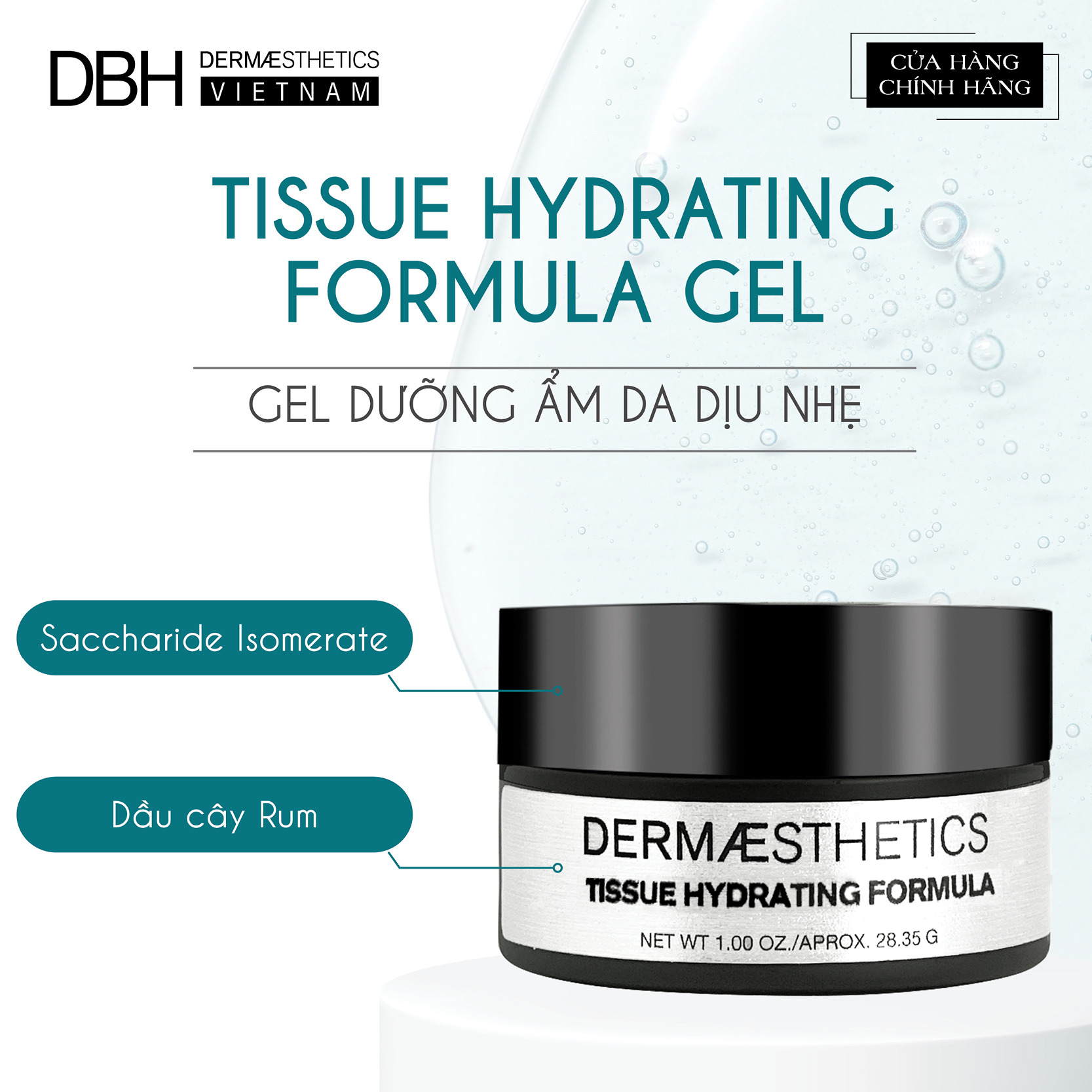 KEM DƯỠNG ẨM DỊU NHẸ DÀNH CHO DA NHỜN, DA NHẠY CẢM DỄ BỊ MỤN TISSUE HYDRATING FORMULA 1.0 OZ