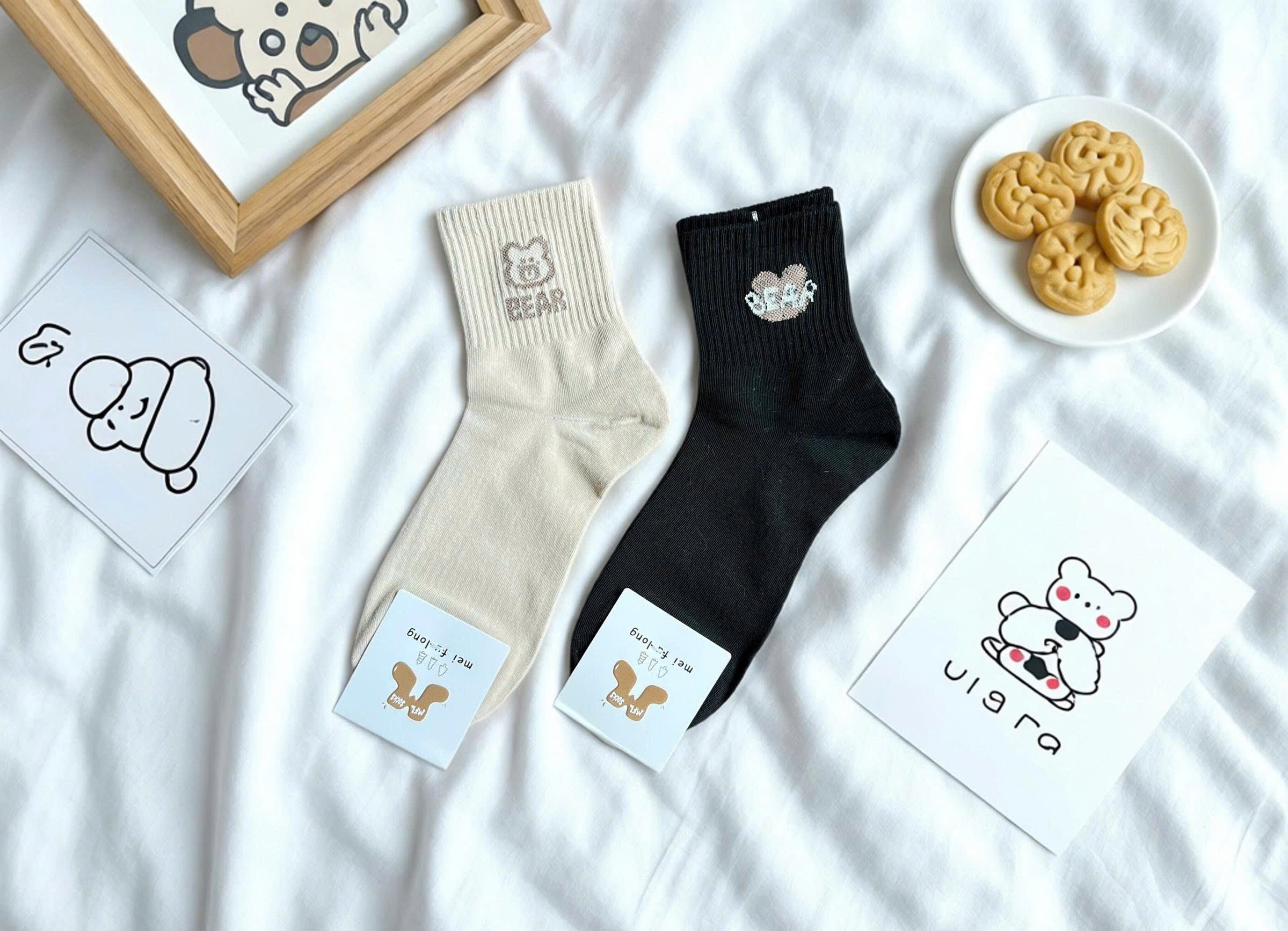 SET 5 ĐÔI TẤT VỚ NỮ CAO CỔ MÃ 21 DÀNH CHO NỮ