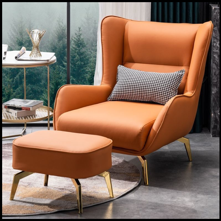 Ghế Sofa Bắc Âu Kèm Đôn Cao Cấp. Sofa Lười Tatami Phong Cách Hiện Đại. Ghế Sofa Thư Giãn Kèm Đôn. Ghế Sofa Lười Phòng Khách.