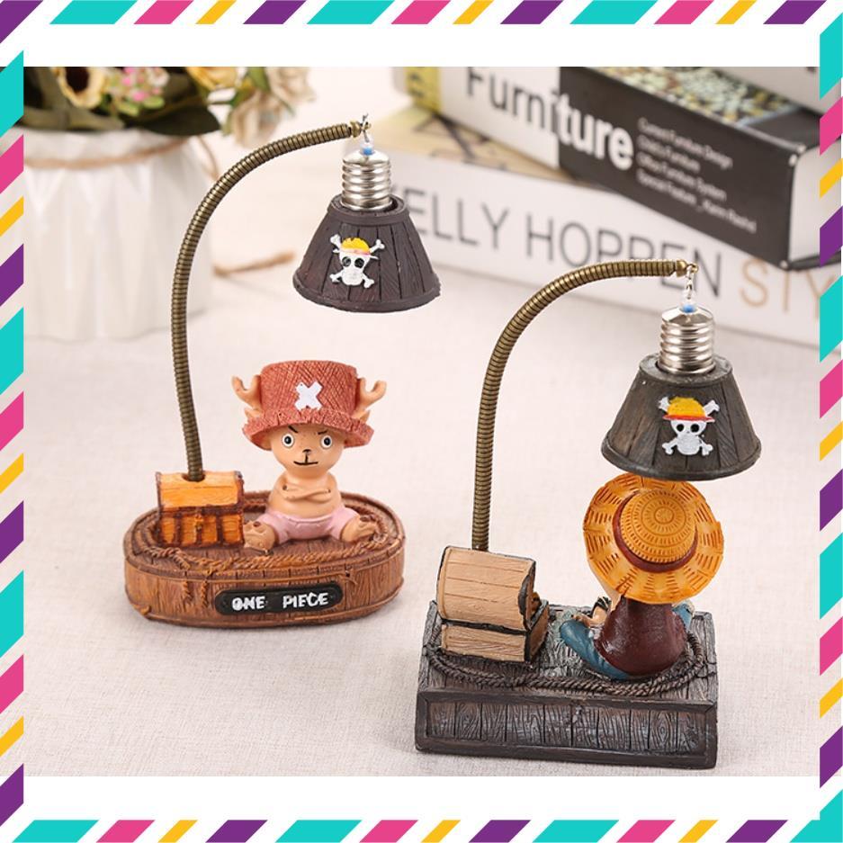 Đèn Ngủ Trang Trí Hình Nhân Vật Luffy, Chopper Hoạt Hình OnePiece - Đèn Decor Anime