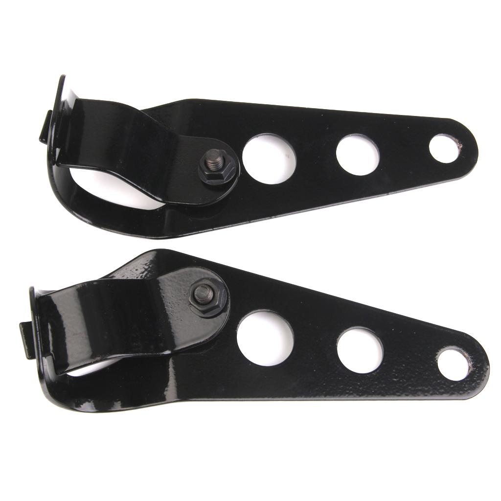 Universal Motorcycle Motorbike Headlight Mount Bracket 28-36mm Fork Mounting