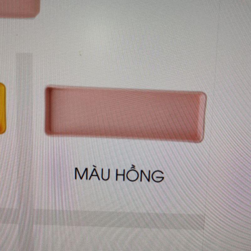 DĨA HÌNH CHỮ NHẬT DÀI 6 MÀU