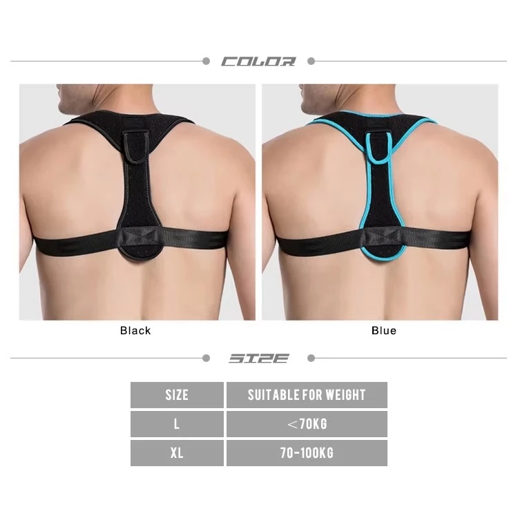 Đai Chỉnh Tư Thế Lưng AOLIKES A-3104 Hỗ Trợ Cột Sống, Vai, Thắt Lưng – Chống Gù Lưng