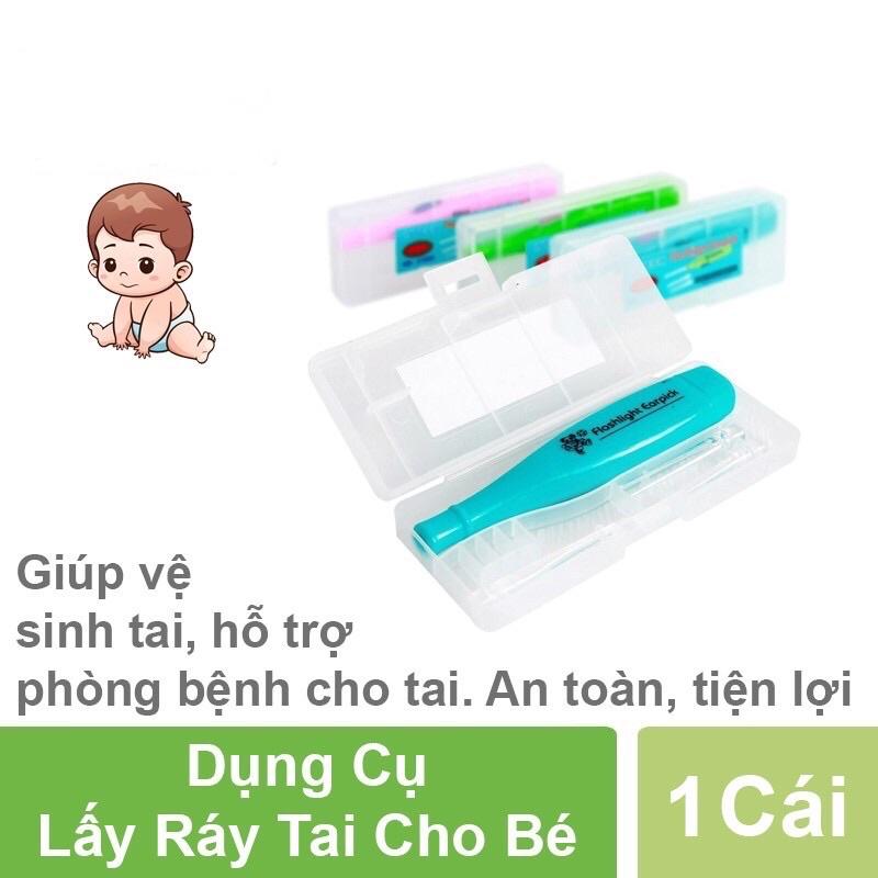 Dụng cụ lấy ráy tai bằng đèn- 1 hộp