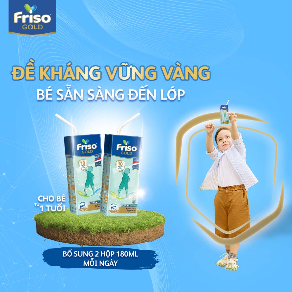 Thùng 48 Hộp Sữa Bột Pha Sẵn Friso Gold Rtd Vani