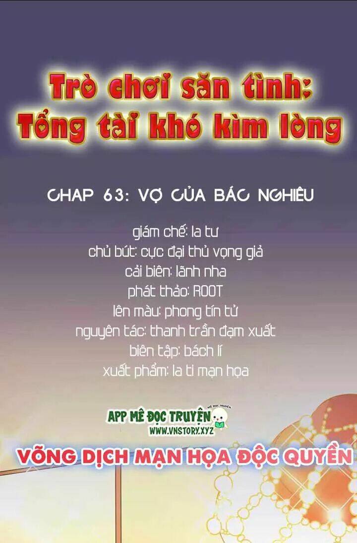 trò chơi săn tình - tổng tài khó kìm lòng chapter 63 1