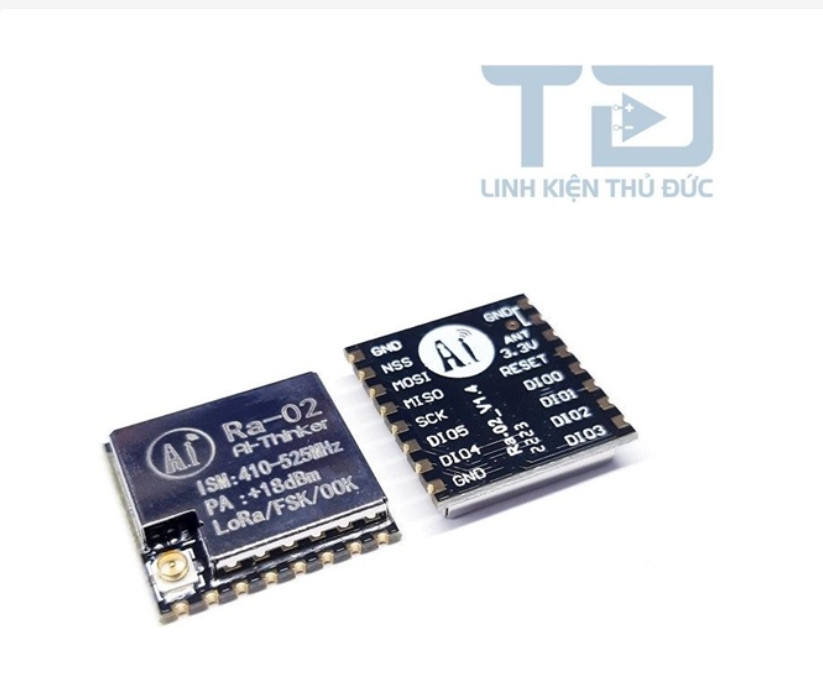 SX1278 Lora Ra-02 AI-Thinker Mạch Thu Phát RF 433MHz 10Km