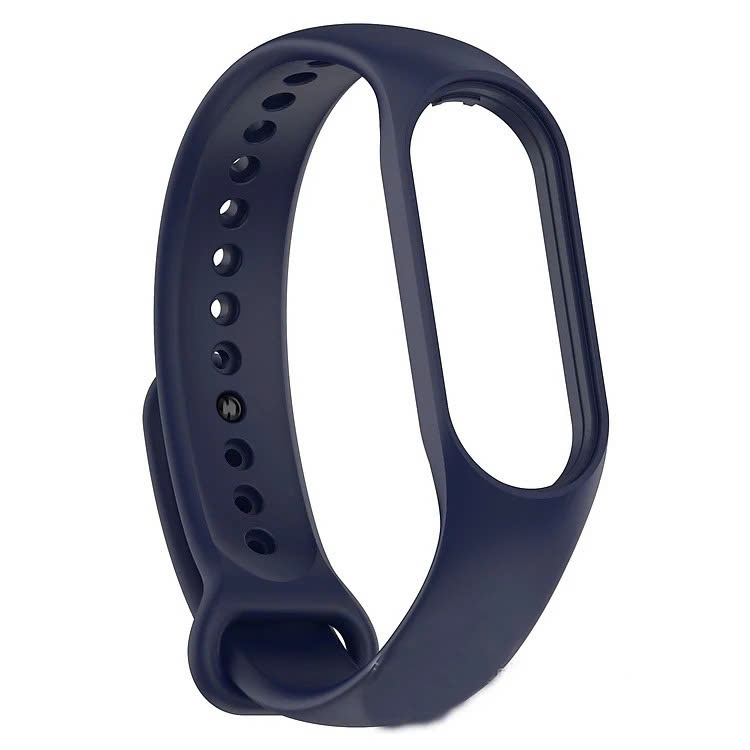 Dây Đeo Thay Thế Dành Cho Vòng Đeo Tay Thông Minh Xiaomi MiBand 7 Dẻo TPU MÀU ĐEN - Hàng chính hãng