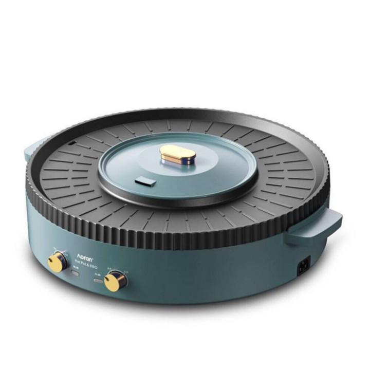 Bếp Lẩu và Nướng điện Shabu Shabu phân tách 2 nguồn điện độc lập - AsiaMart