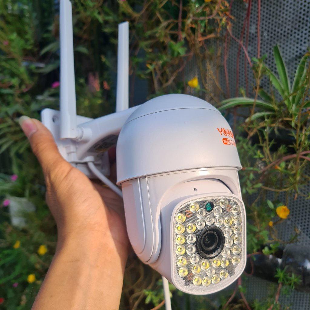 Camera IP Ngoài Trời YOOSEE Mini 36 Bóng LED, FullHD, Chống nước Chống bụi, ban đêm có màu - Hàng Nhập Khẩu