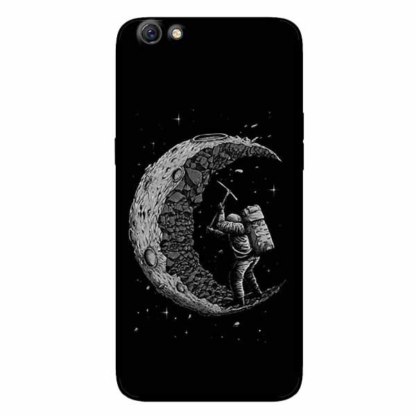 Ốp lưng in cho Oppo A83 Đào Trăng