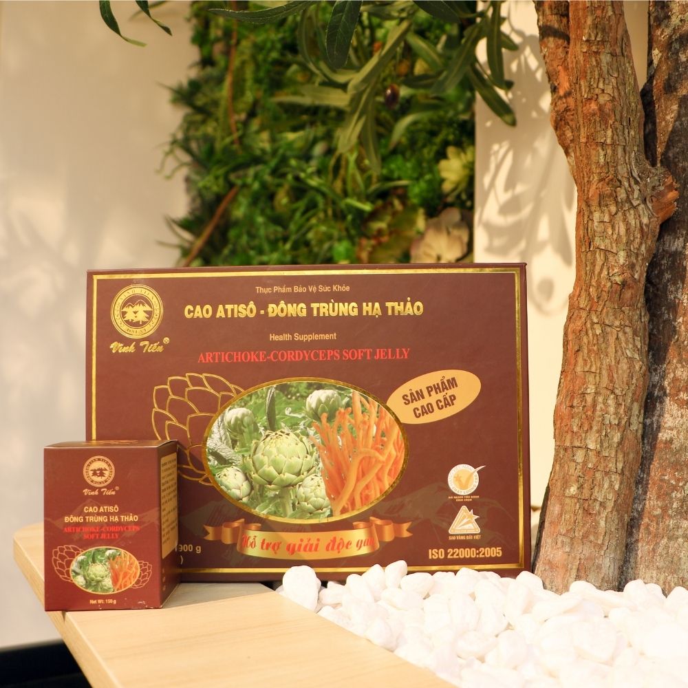 Cao Mềm Atiso - Đông Trùng Hạ Thảo Vĩnh Tiến -
