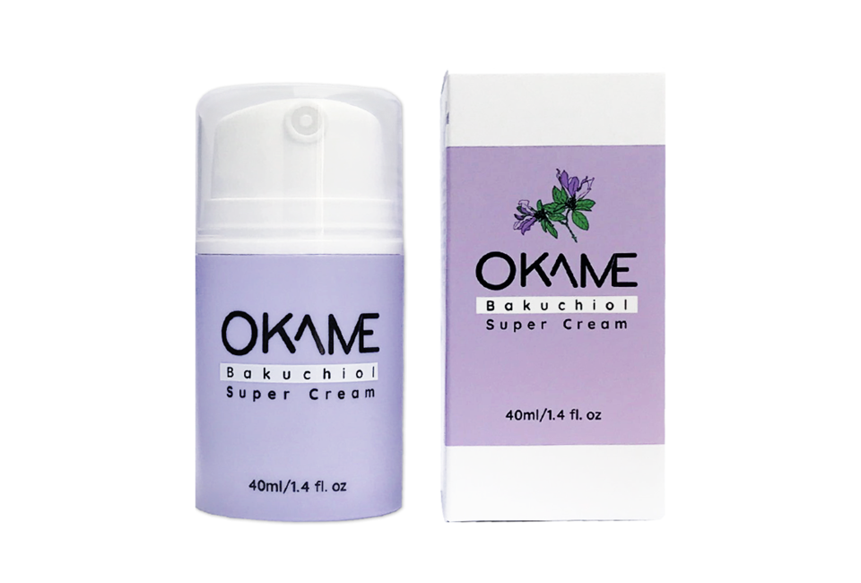 Combo Kem Chống Nắng Okame và Kem dưỡng chống lão hoá, săn chắc da Okame Bakuchiol Super Cream 40ml