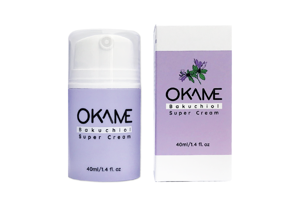 Combo Kem dưỡng chống lão hoá, săn chắc da Okame Bakuchiol Super Cream 40ml và Sáp Tẩy Trang