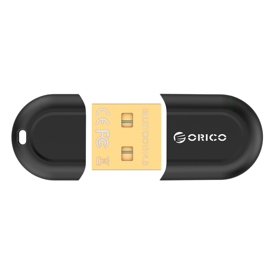 USB Bluetooth 4.0 Orico BTA-408 (Đen) - Hàng Chính Hãng