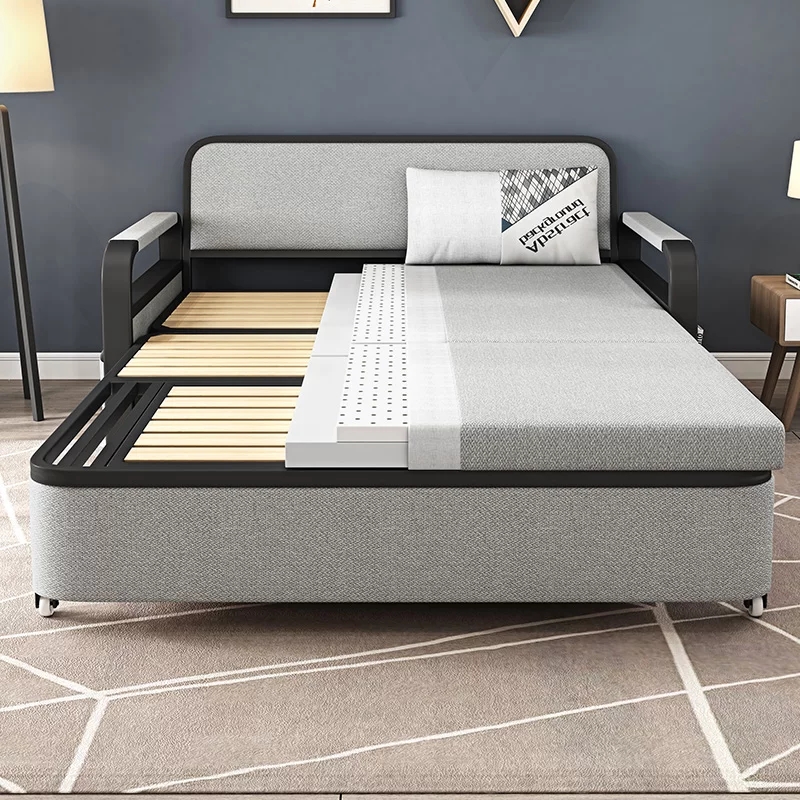 Giường Sofa Đa Năng Có Hộc Chứa Đồ, Sofa Bed, Giường Sofa Thông Minh Chuyển Đổi Thành Ghế Sofa. Kích Thước 1m58 x 1m90