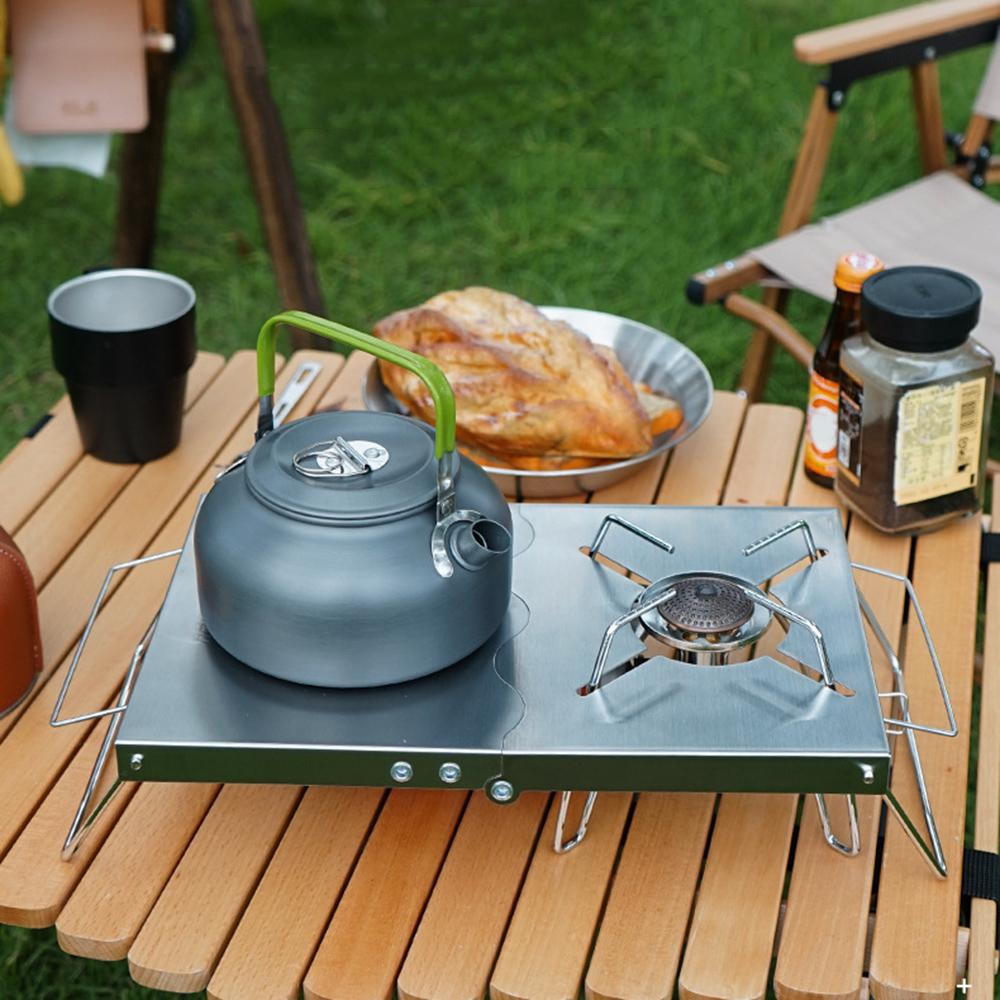 Bếp lò gấp tiện lợi để cắm trại. picnic.đi bộ đường dài
