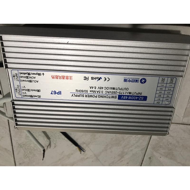 nguồn chống ẩm 48V-400W sử dụng cho 1 vỉ phun sương 6 -10 mắt