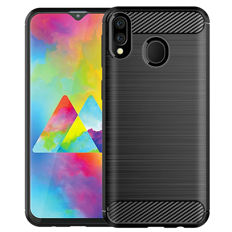 Ốp Lưng Chống Sốc Vân Cabon Cho Điện Thoại Samsung Galaxy M20
