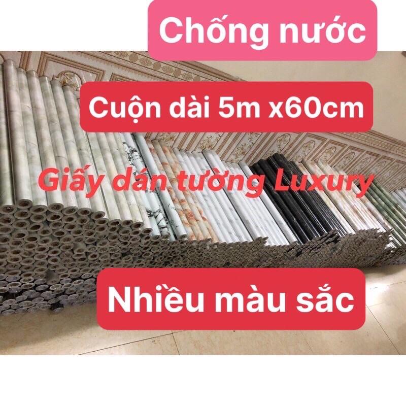 Giấy dán tường 5Mx60CM Giấy dán bếp vân đá MARBLE Giấy dán tường TRÁNG NHÔM-CHỐNG CHÁY Giấy dán bề mặt bếp chống dầu mỡ
