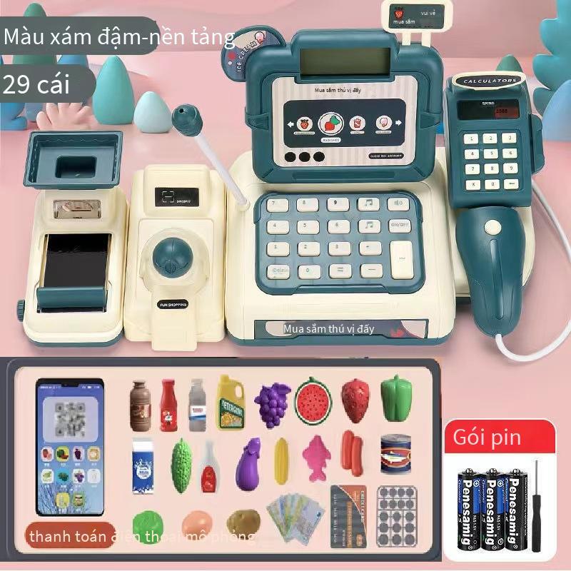 Đảm Bảo Chất Lượng Sản Phẩm Mới Nhận Dạng Thông Minh Siêu Thị Máy Tính Tiền Đồ Chơi Trung Quốc Xếp Hình Thu Ngân Đa Năng Nhà Chơi Bộ