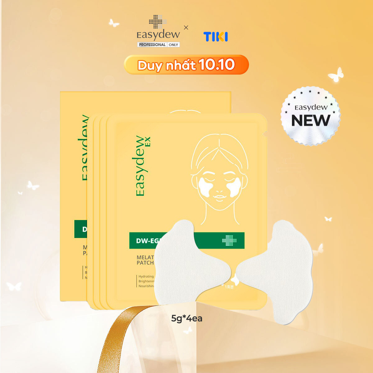 Easydew DW-EGF Melatoning Patch (5g*4 miếng)