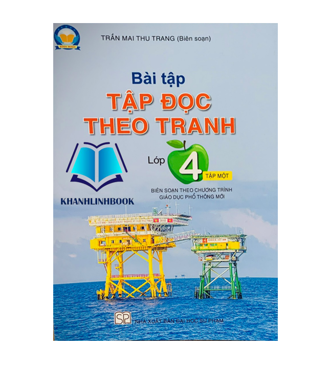 Sách - Combo Bài tập tập đọc theo tranh lớp 4 tập 1 + 2 ( Kết Nối )