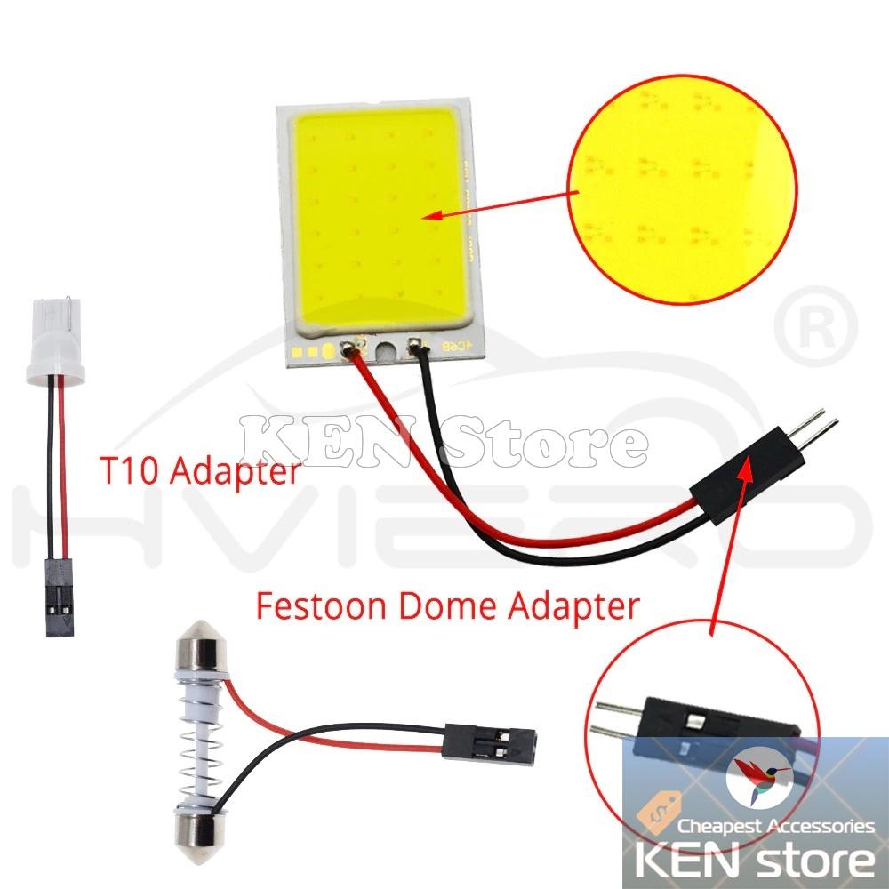 Bóng led trần ô tô 24smd 36smd 48smd