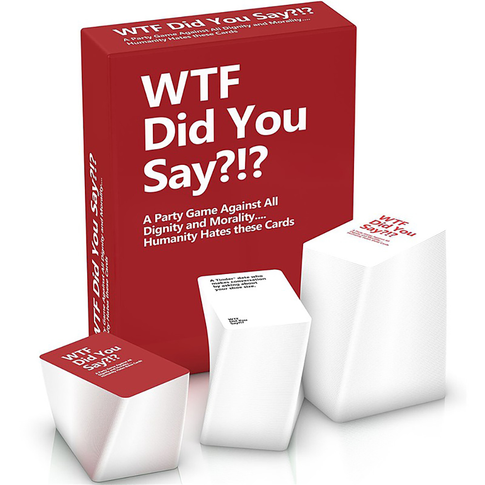 WTF Did You Say?!? Board Game Bộ Trò Chơi Cho Cả Gia Đình