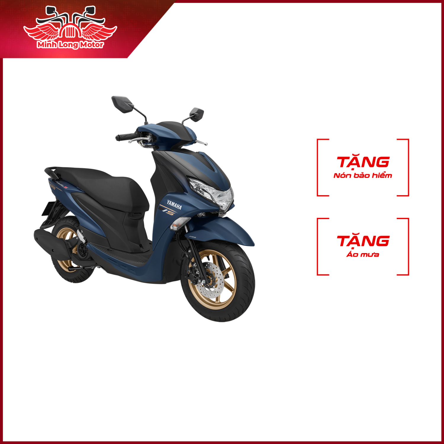 Xe Tay Ga Yamaha Freego 125cc - 2024 - ABS Hoàn toàn mới - Xanh đen