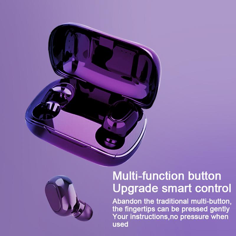 Tai Nghe Bluetooth L21 HIFI Âm Thanh Tai Nghe Không Dây Tai Nghe Tai Nghe Stereo Tai Nghe Chơi Game Cho Iphone Samsung