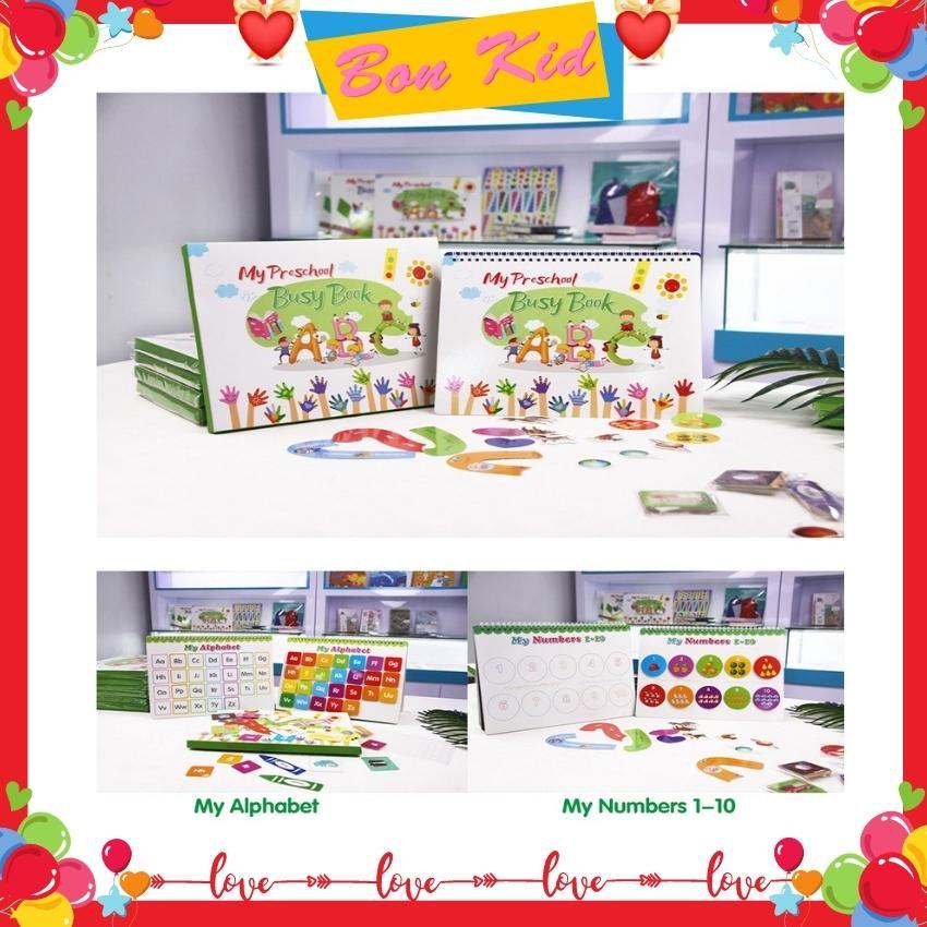 My Preschool BusyBook Bóc Dán 11 Chủ Đề - Cuốn Bóc Dán Thông Minh Cho Bé