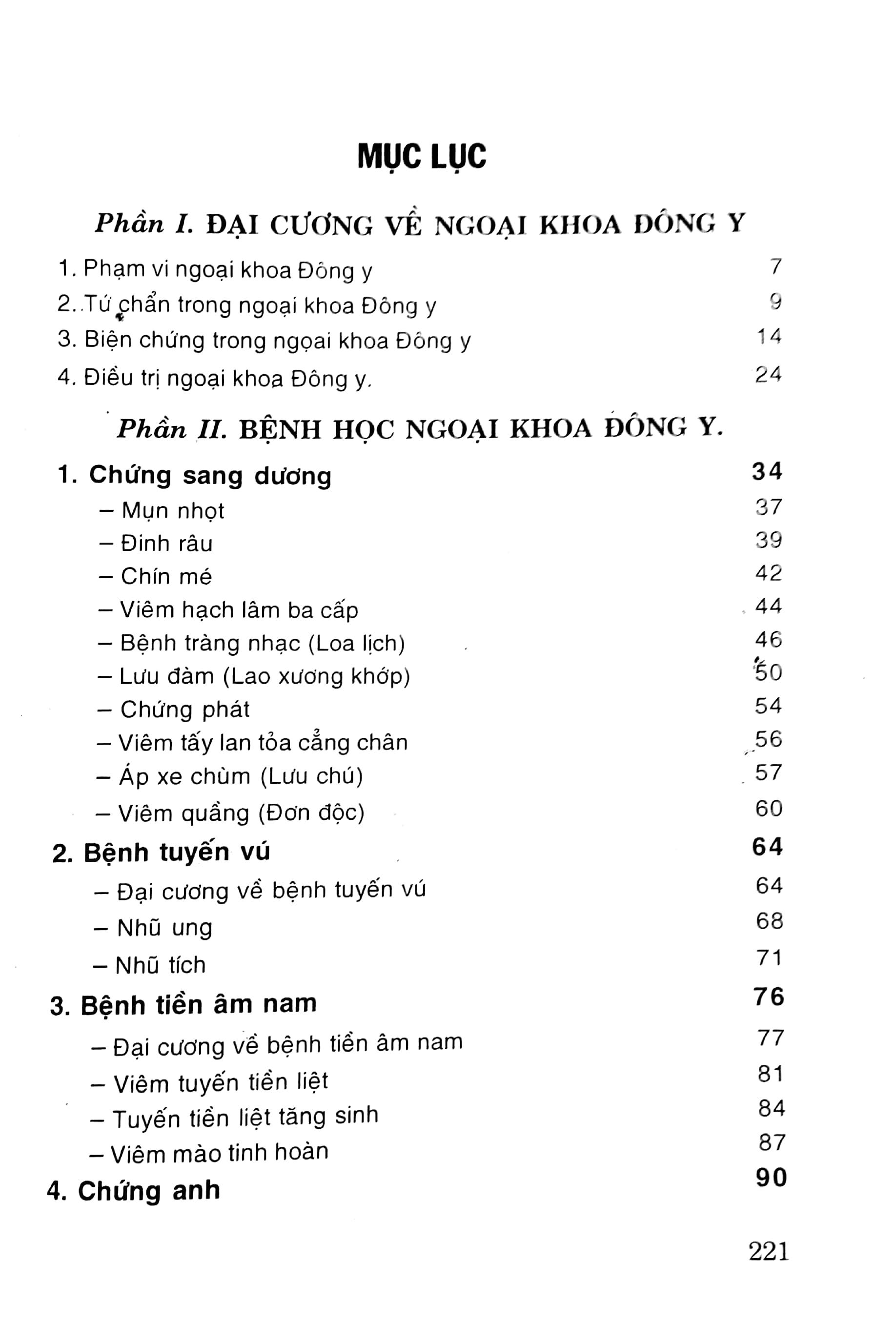 Ngoại Khoa Đông Y