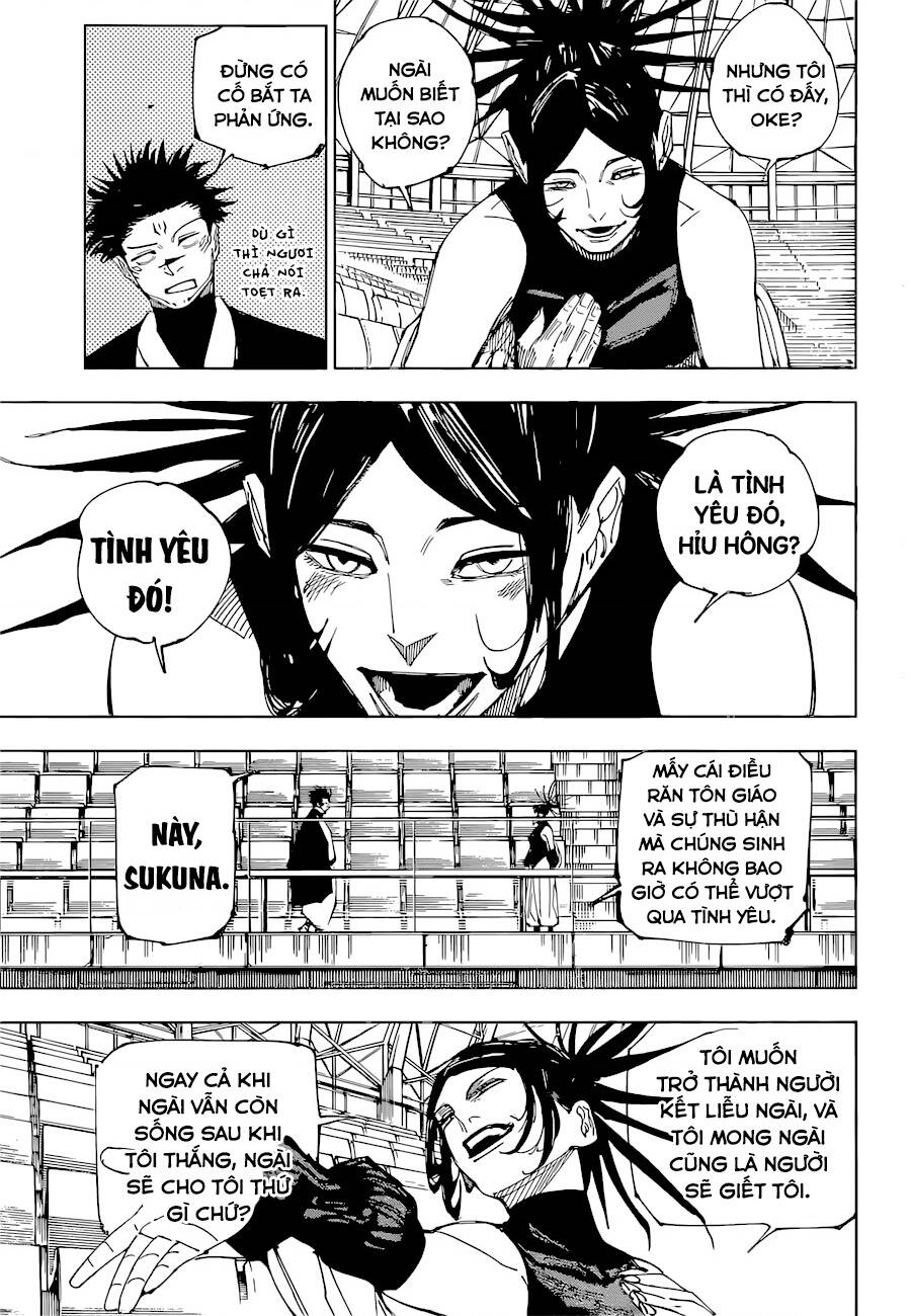 jujutsu kaisen - chú thuật hồi chiến chapter 217 5