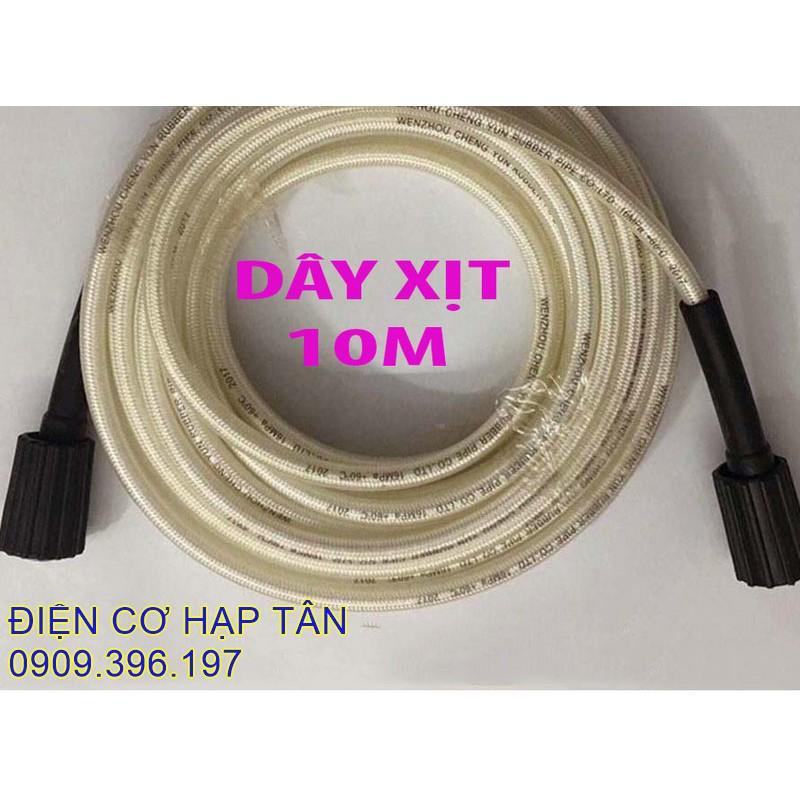 DÂY XỊT RỬA XE CAO ÁP 8 -10 -15 -20 -30MÉT- TRẮNG